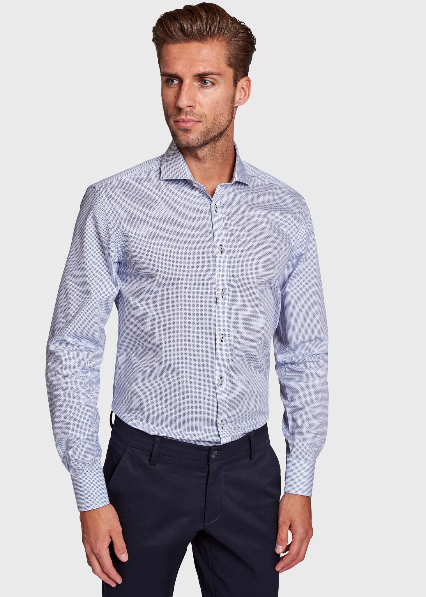 BS Mina Modern Fit Skjorta - Blue