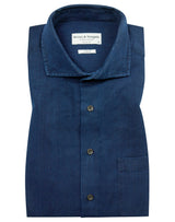 BS Norris Casual Slim Fit Skjorta - Dark indigo