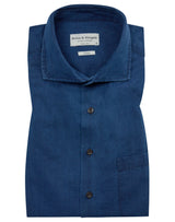 BS Norris Casual Slim Fit Skjorta - Indigo