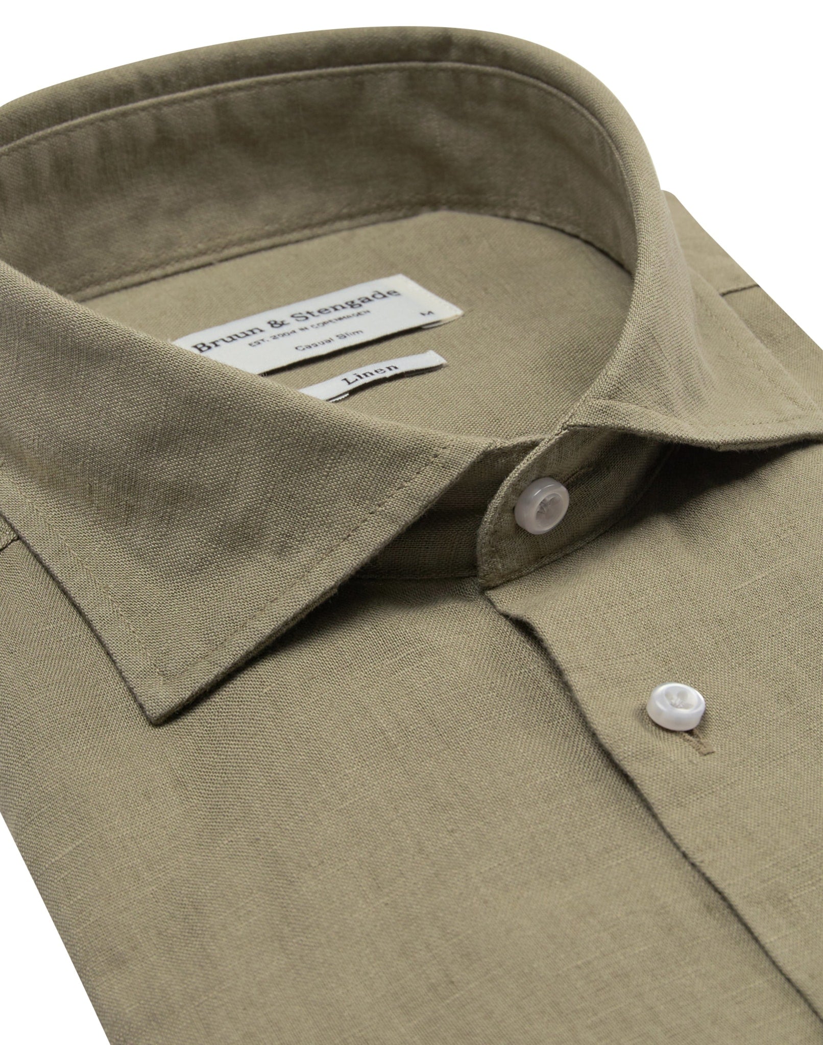 BS Ricciardo Casual Slim Fit Skjorta - Army