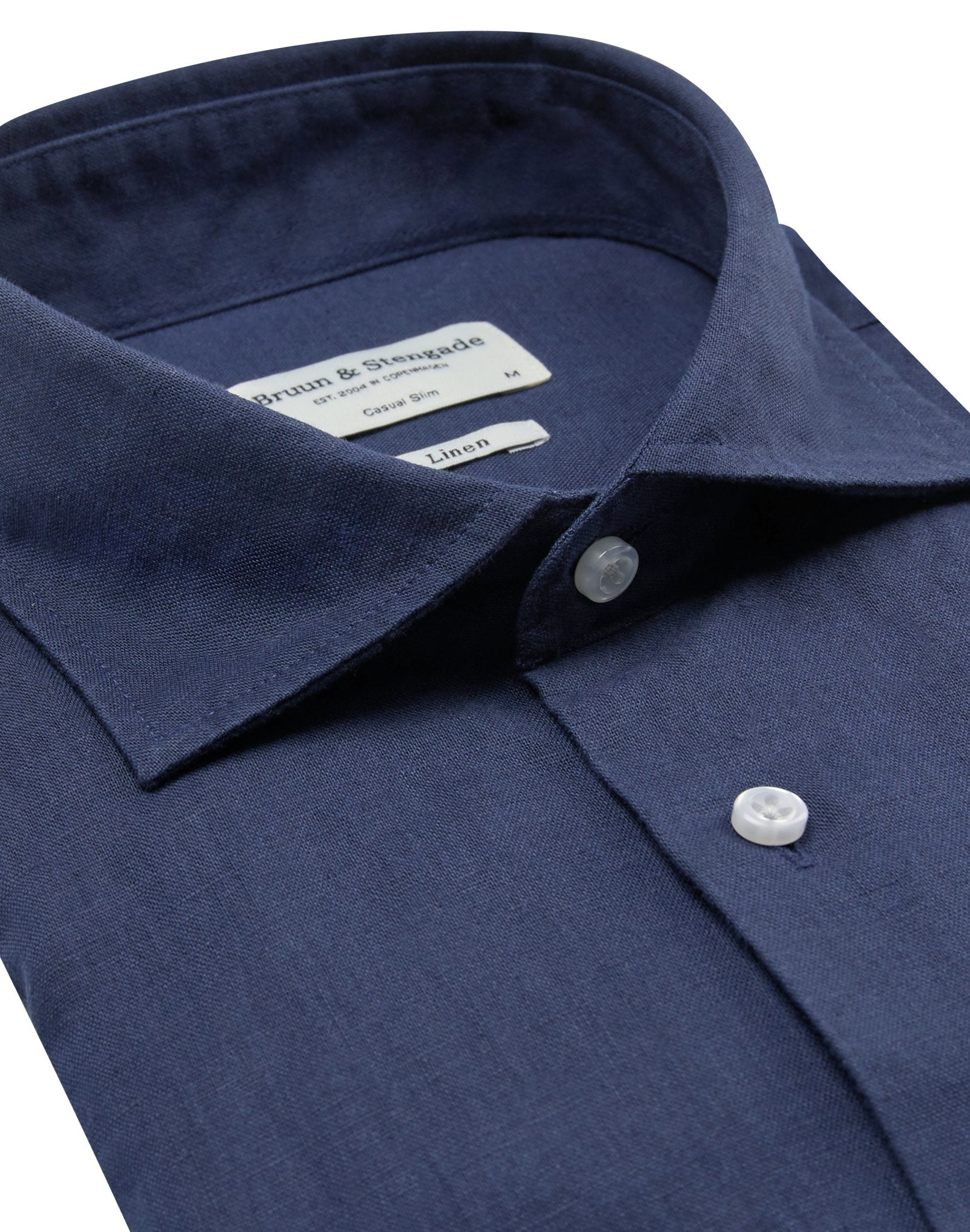 BS Ricciardo Casual Slim Fit Skjorta - Marinblå
