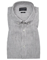 BS Valtteri Casual Modern Fit Skjorta - Army/White