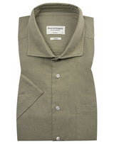BS Verstappen Casual Slim Fit Skjorta - Army