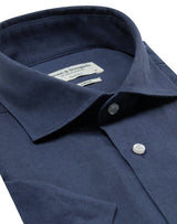 BS Verstappen Casual Slim Fit Skjorta - Navy