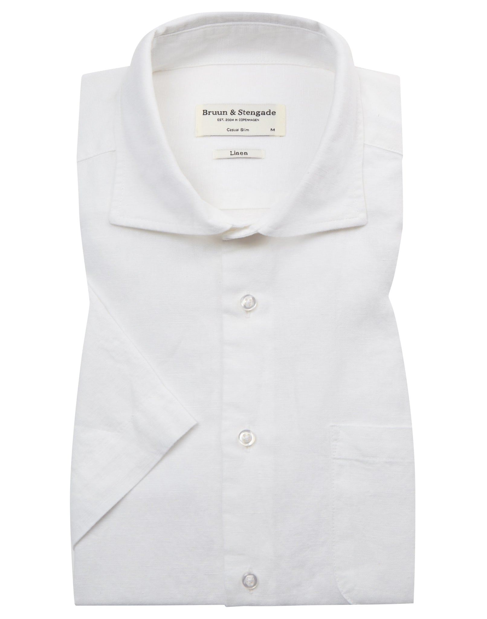 BS Verstappen Casual Slim Fit Skjorta - White