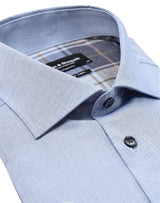 BS Akpom modern fit Skjorta - Blue