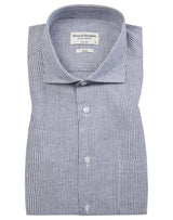 BS Alonso Casual Slim Fit Skjorta - Blue/White