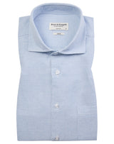 BS Alonso Casual Slim Fit Skjorta - Light Blue/White