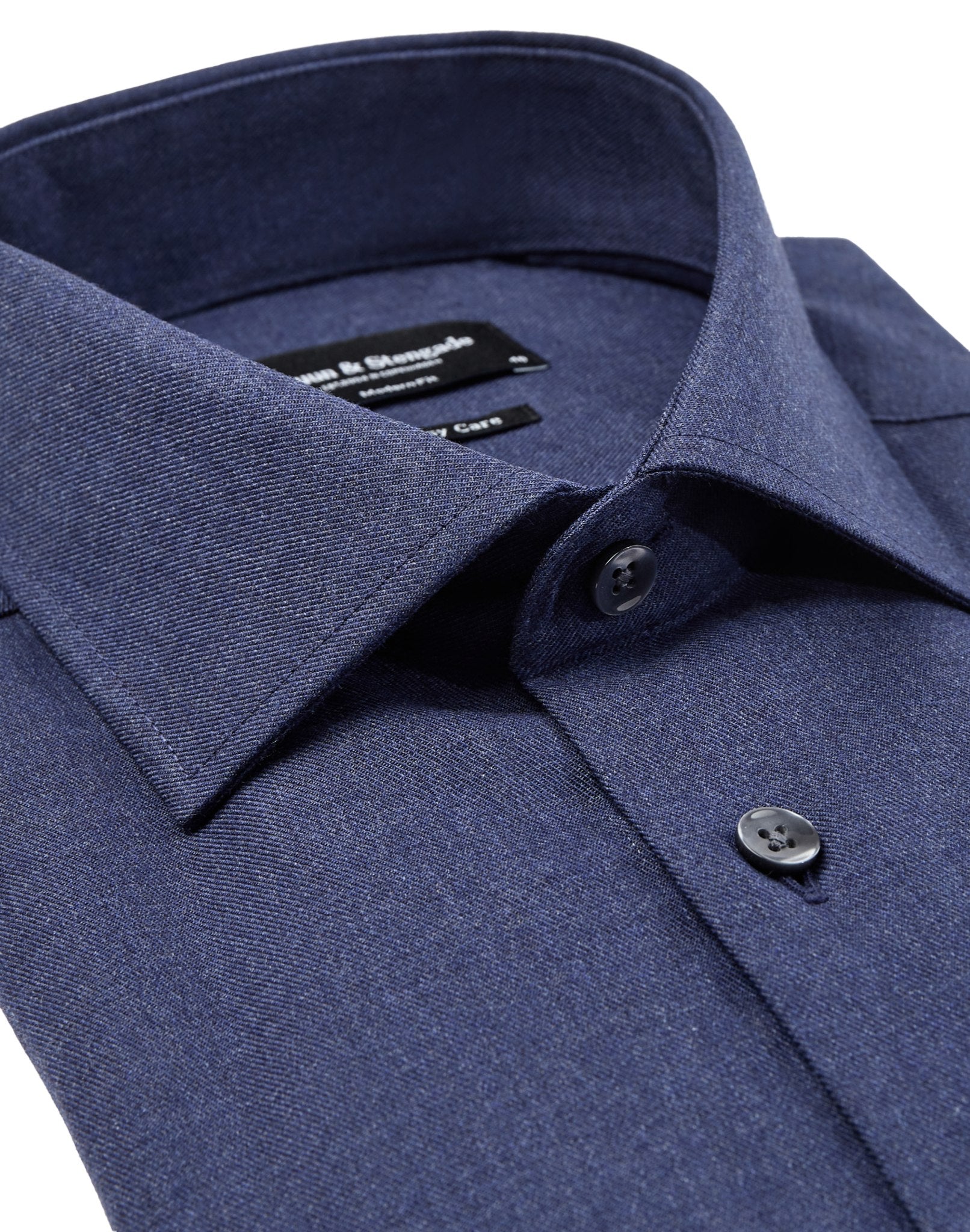 BS Baldini modern fit Skjorta - Dark Blue