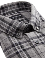 BS Bergen casual modern fit Skjorta - Grey