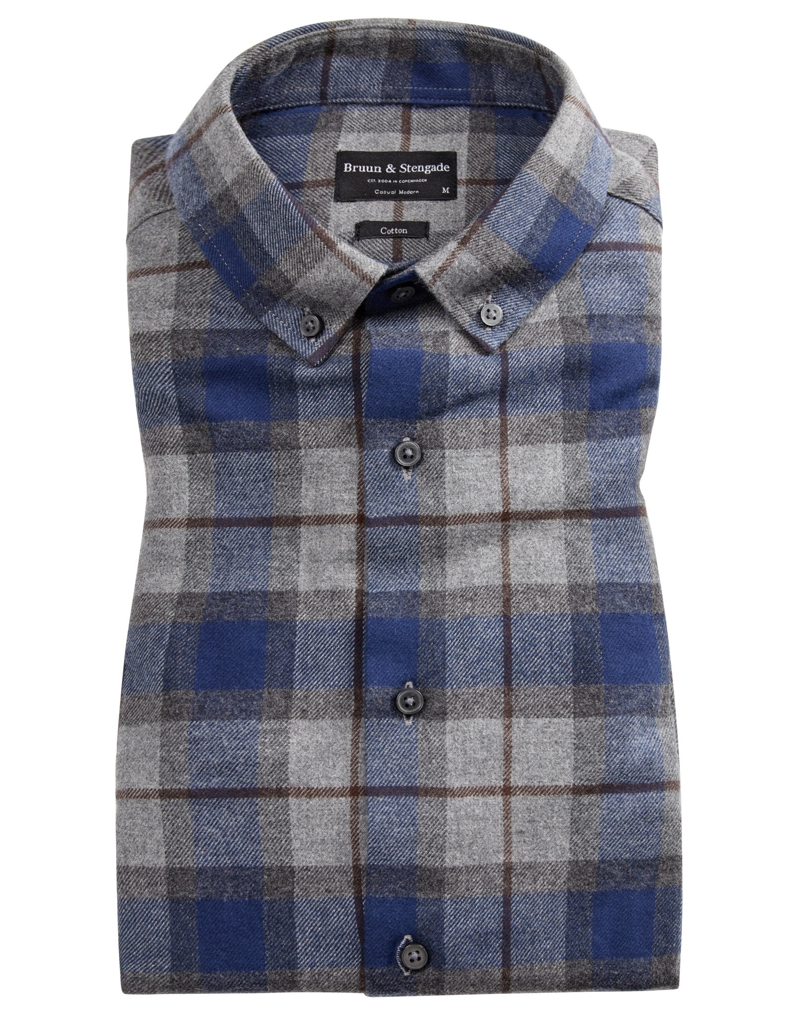 BS Bodoe casual modern fit Skjorta - Blå