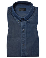 BS Sola casual modern fit Skjorta - Indigo