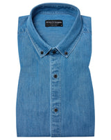 BS Sola casual modern fit Skjorta - Blue