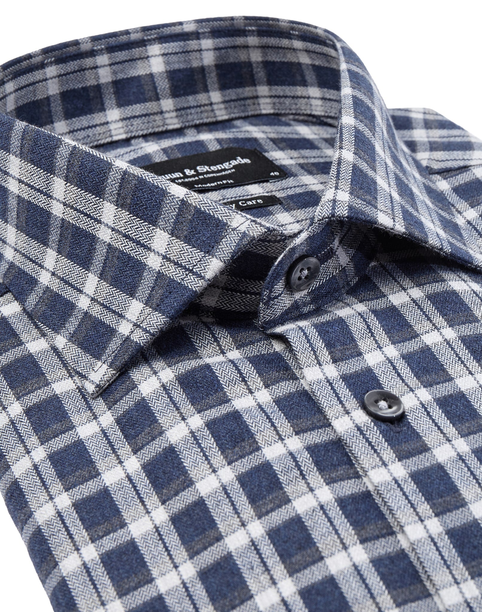 BS Emerson modern fit Skjorta - Blå