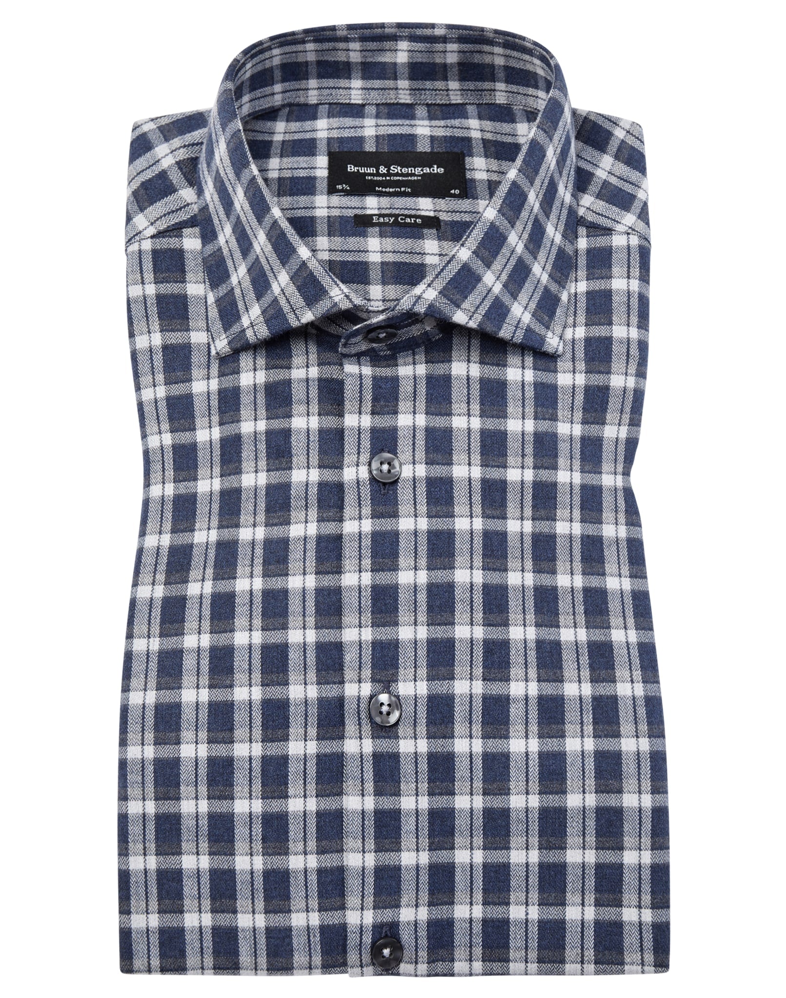 BS Emerson modern fit Skjorta - Blå