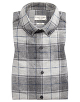 BS Fauske casual slim fit Skjorta - Light Grey