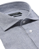 BS Fernando Casual Modern Fit Skjorta - Blue/White