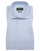 BS Fernando Casual Modern Fit Skjorta - Light Blue/White