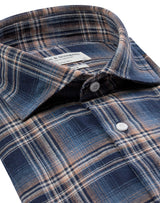 BS Gasly Casual Slim Fit Skjorta - Dark Blue