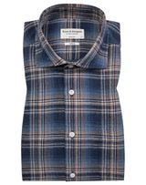 BS Gasly Casual Slim Fit Skjorta - Dark Blue