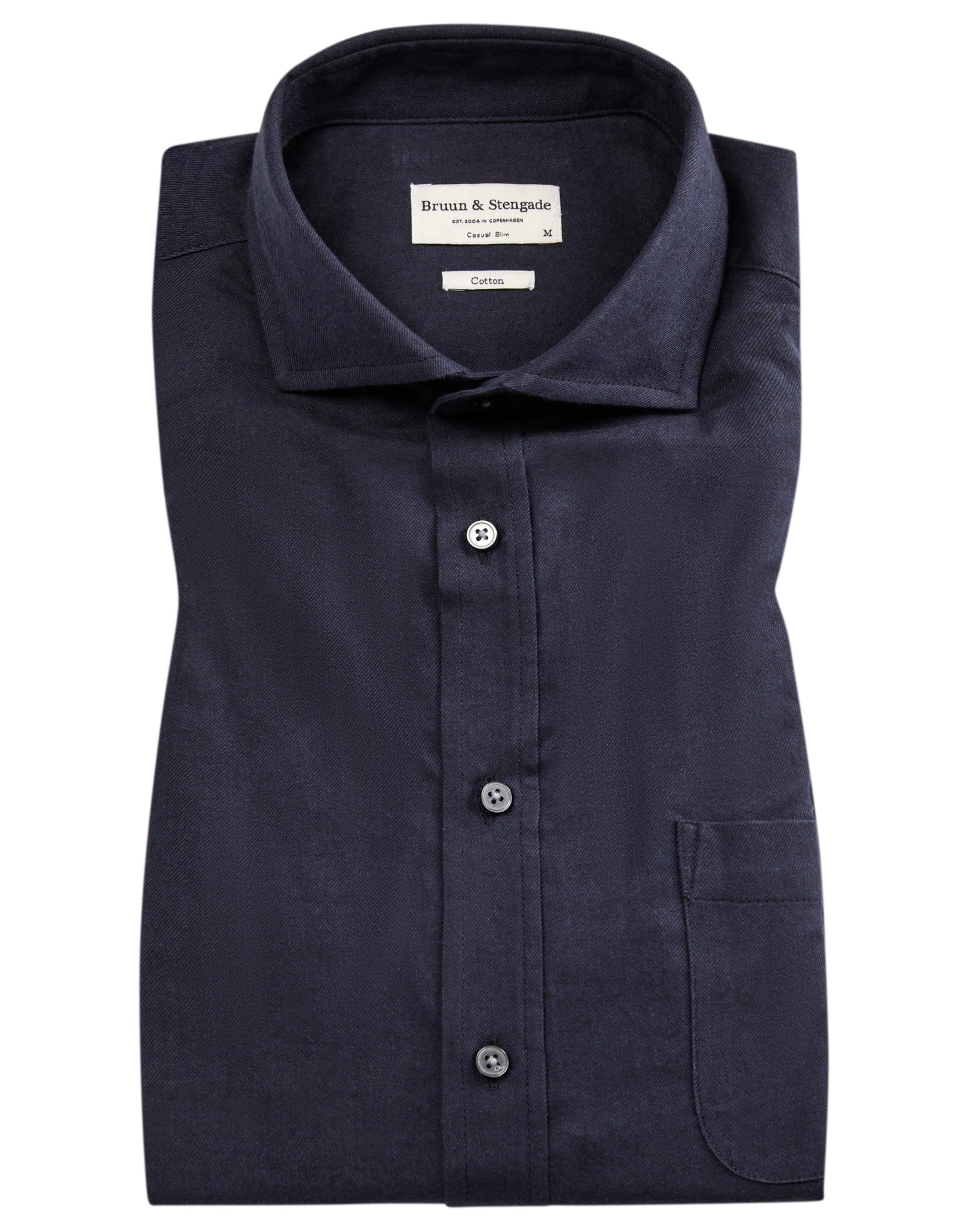 BS Halden casual slim fit Skjorta - Navy