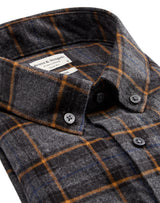 BS Hamar casual slim fit Skjorta - Dark Grey