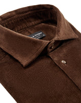 BS Horten casual modern fit Skjorta - Brown