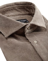 BS Horten casual modern fit Skjorta - Mud