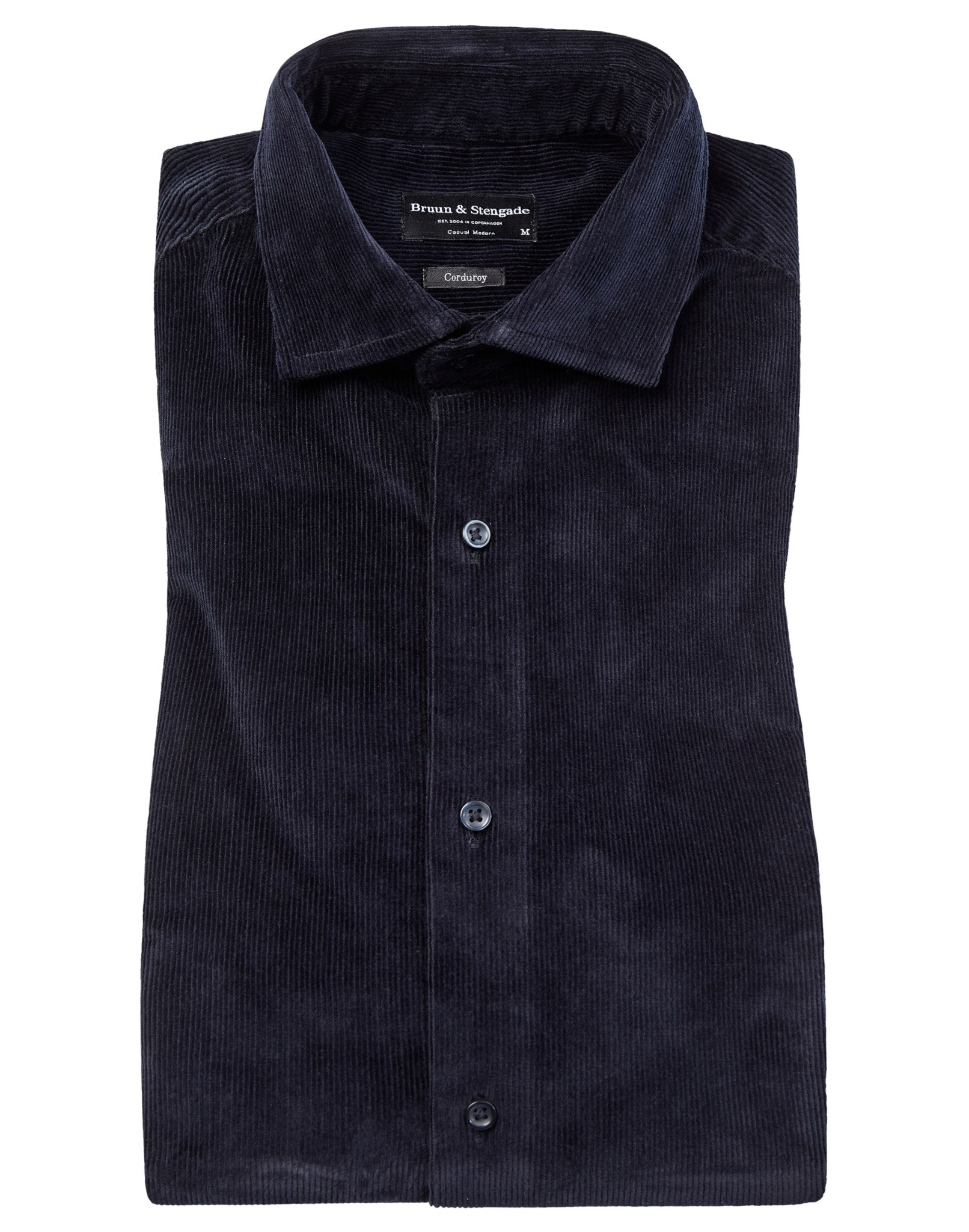 BS Horten casual modern fit Skjorta - Marinblå