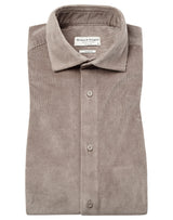 BS Kongsberg casual slim fit Skjorta - Mud