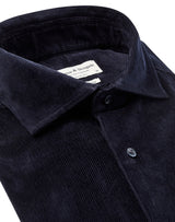 BS Kongsberg casual slim fit Skjorta - Navy