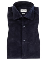 BS Kongsberg casual slim fit Skjorta - Navy