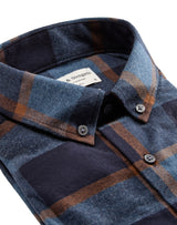 BS Lillestroem casual slim fit Skjorta - Dark Blue