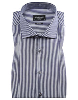 BS Lobont modern fit Skjorta - Dark Blue/White