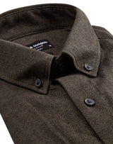 BS Oslo casual modern fit Skjorta - Dark Green