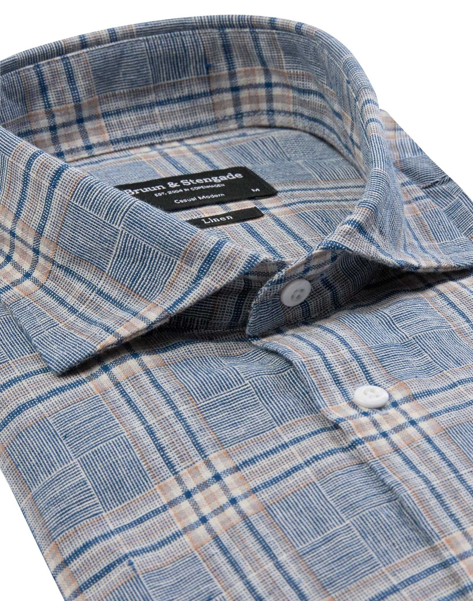 BS Sebastian Casual Modern Fit Skjorta - Blå