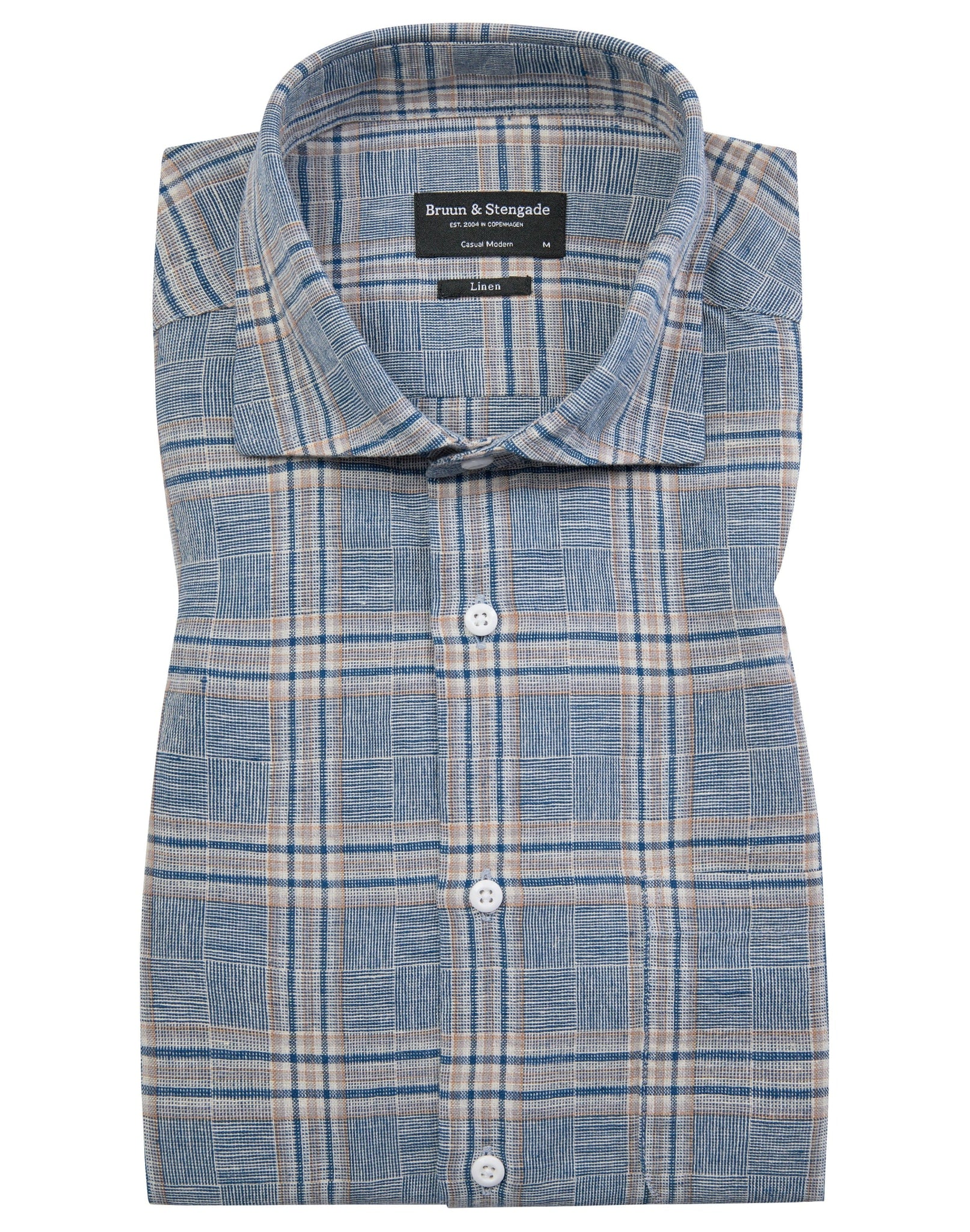 BS Sebastian Casual Modern Fit Skjorta - Blå