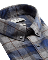 BS Skien casual slim fit Skjorta - Blue