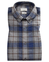 BS Skien casual slim fit Skjorta - Blue