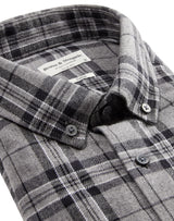 BS Trondheim casual slim fit Skjorta - Grey