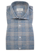 BS Vettel Casual Slim Fit Skjorta - Blue