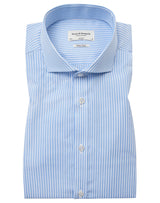 BS Batistuta Slim Fit Skjorta - Light Blue/White