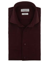 BS Bernal Slim Fit Skjorta - Bordeaux