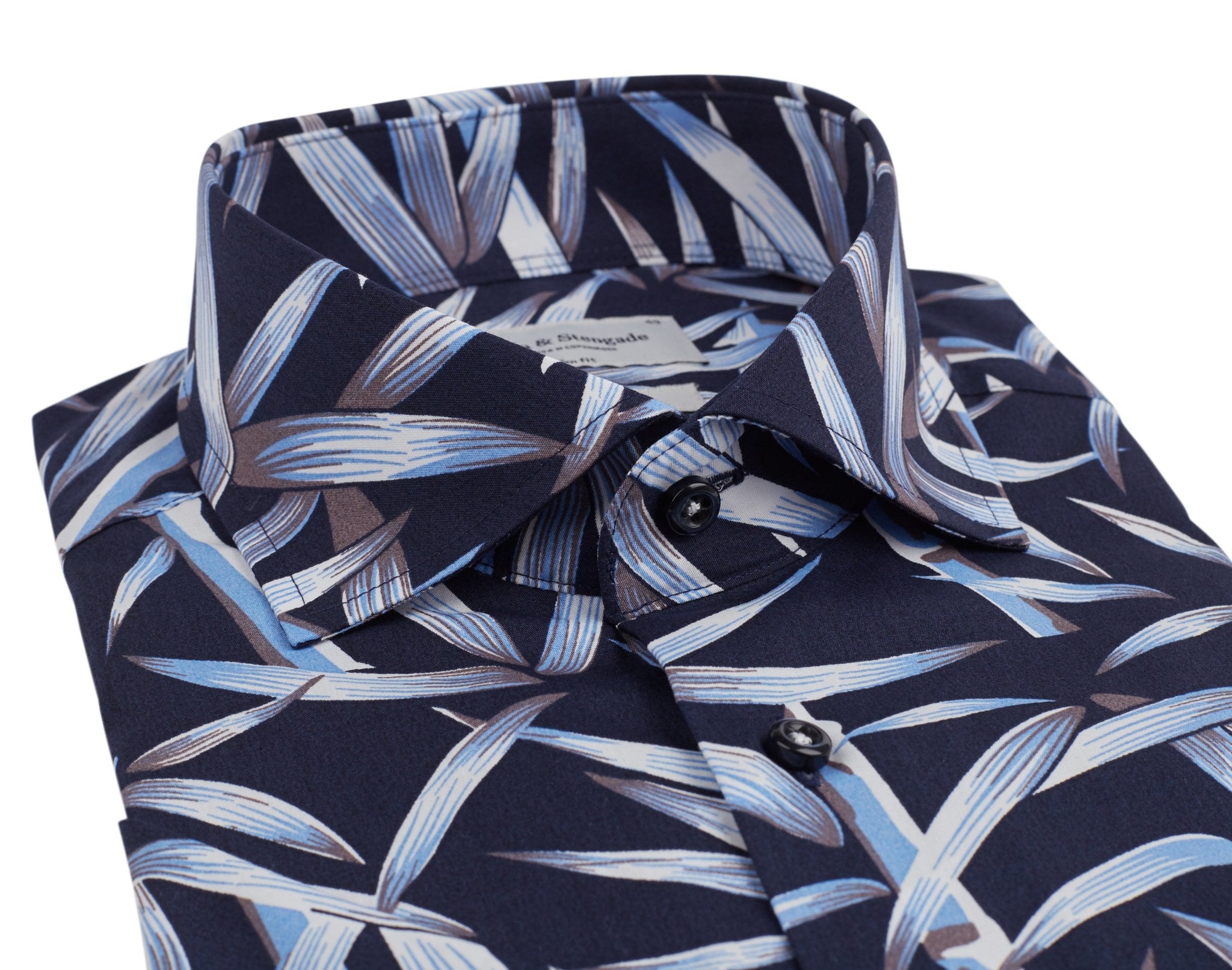 BS Bonanno Slim Fit Skjorta - Marinblå