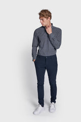 BS Bowen Modern Fit Skjorta - Navy