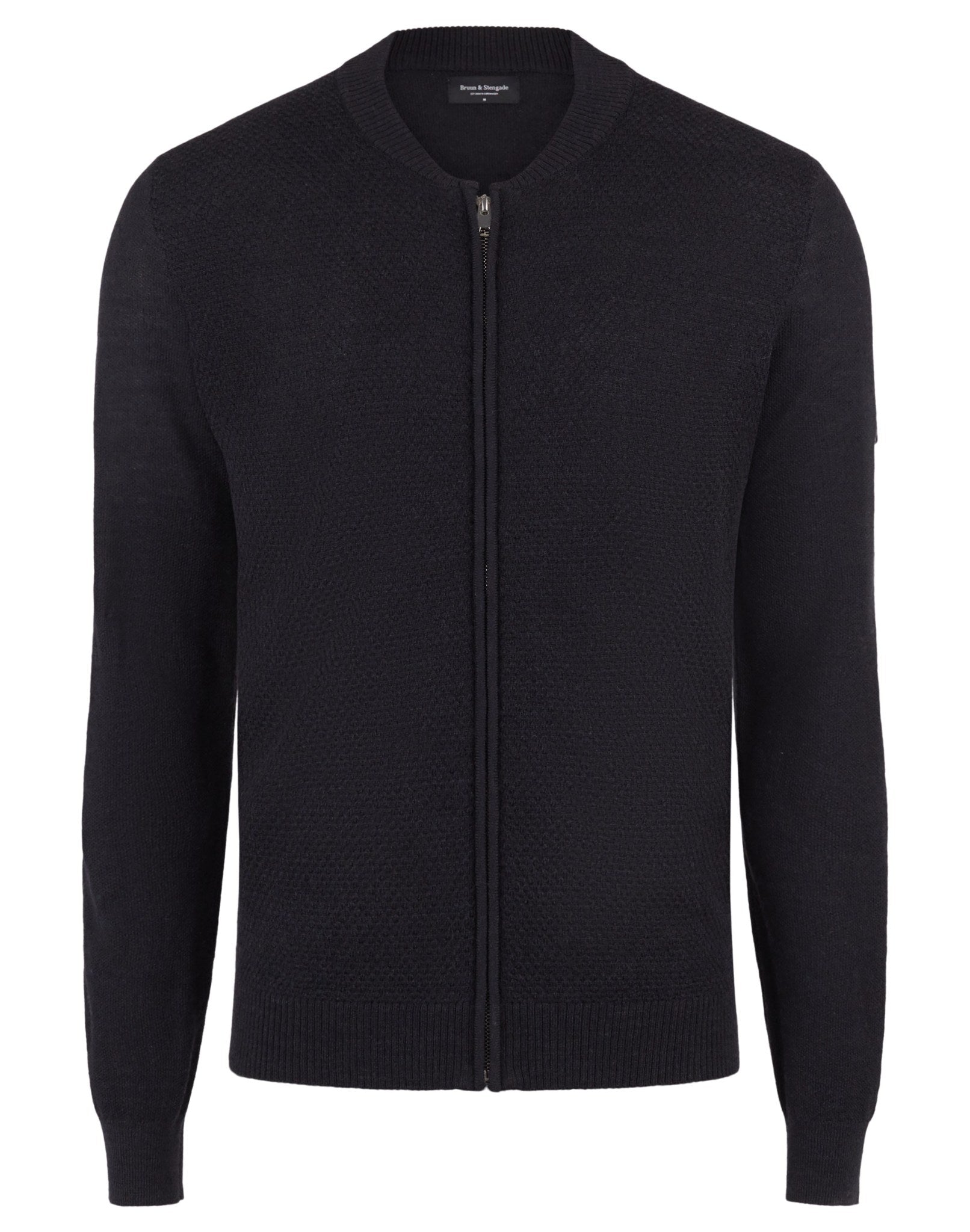 BS Carlos Regular Fit Stickad tröja - Charcoal