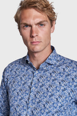 BS Celso Modern Fit Skjorta - Blue