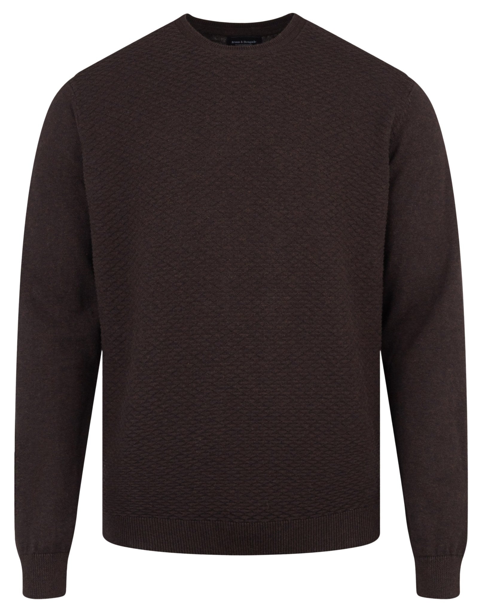 BS Chang Regular Fit Tröja - Dark Brown