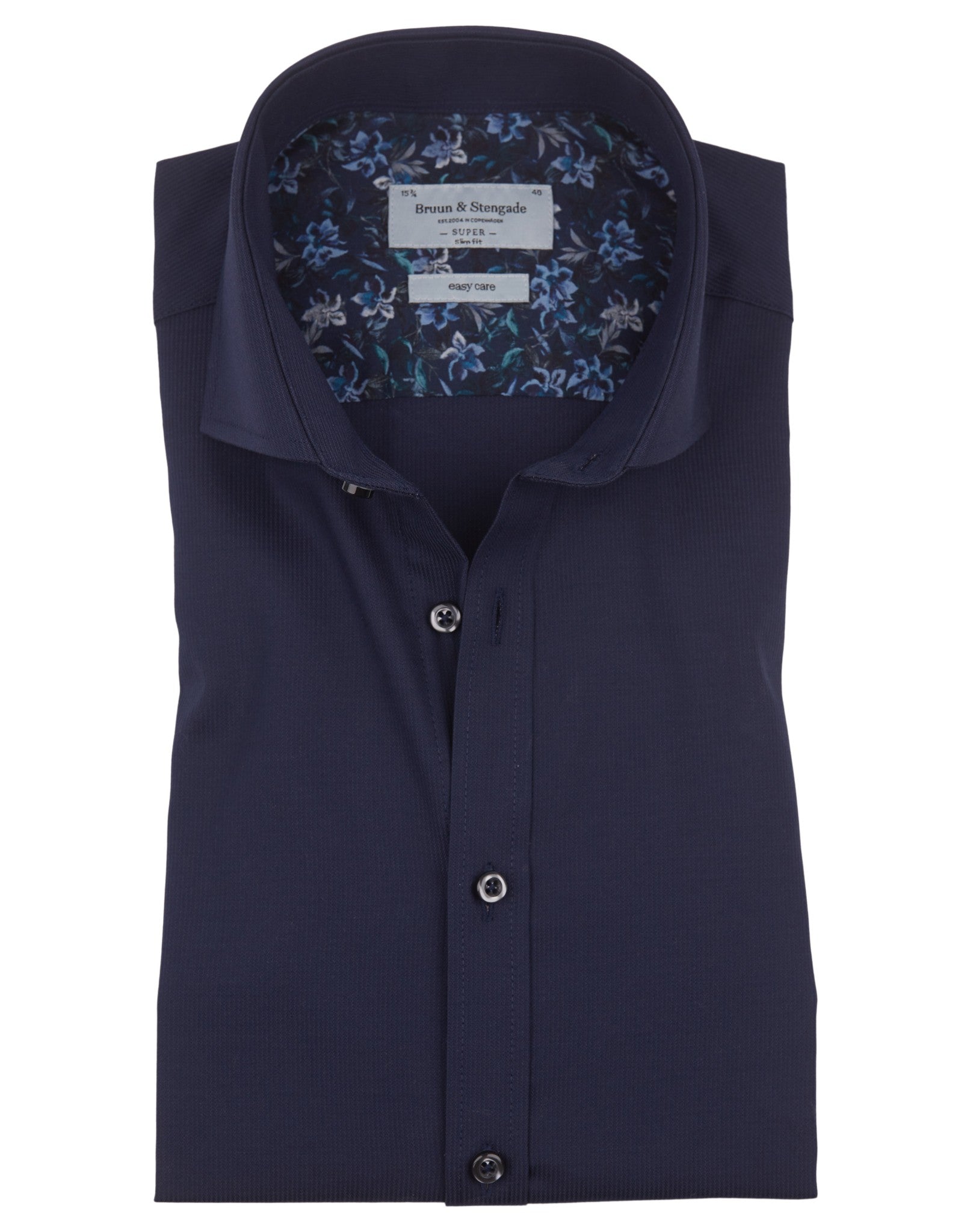 BS Claire Super Slim Fit Skjorta - Navy