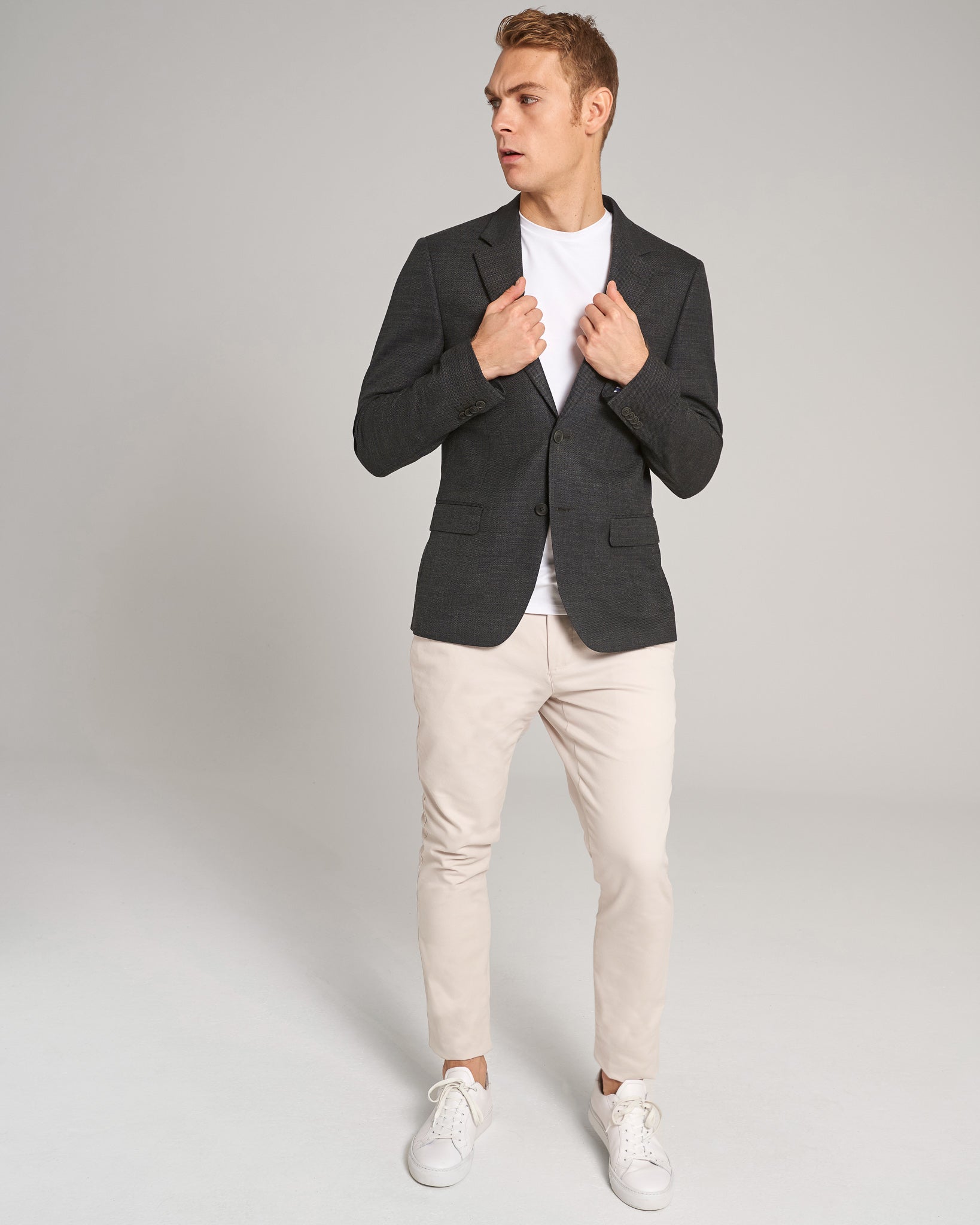 BS Como Slim Fit Kavaj - Grön